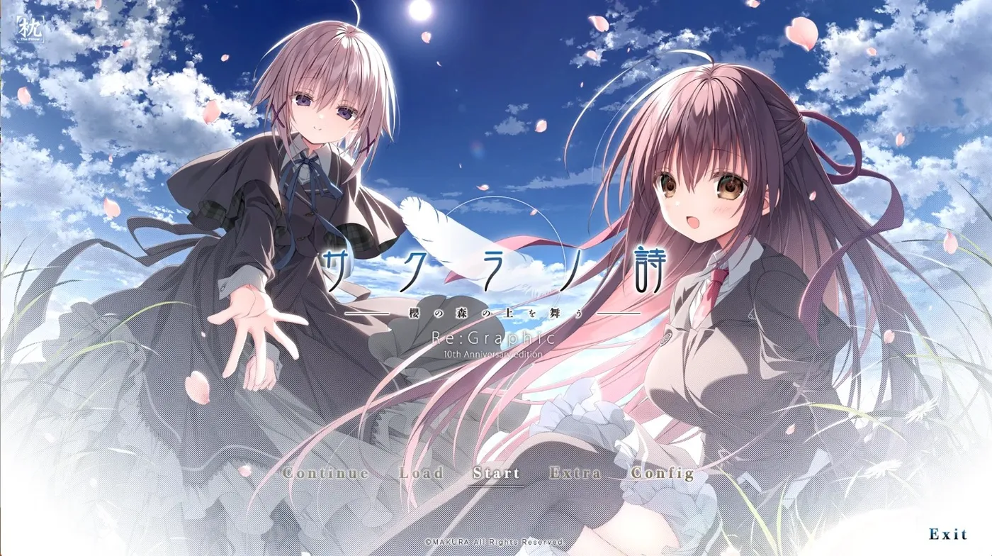 樱之诗 10 周年纪念版 AI汉化+全CG存档 [新作/8.9G]-ACG畅游网