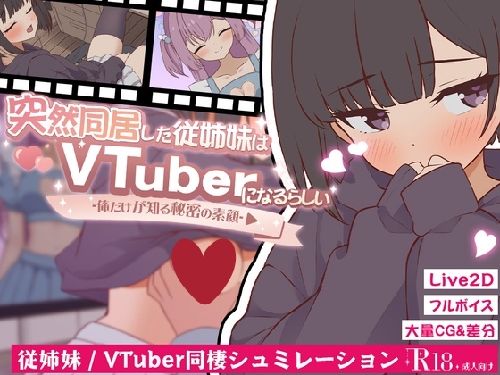 a3235突然同居的表妹似乎要成为VTuber了—只有我知道的秘密真面目— 突然同居 AI汉化版+存档 [PC/6.5G/新作]-ACG畅游网