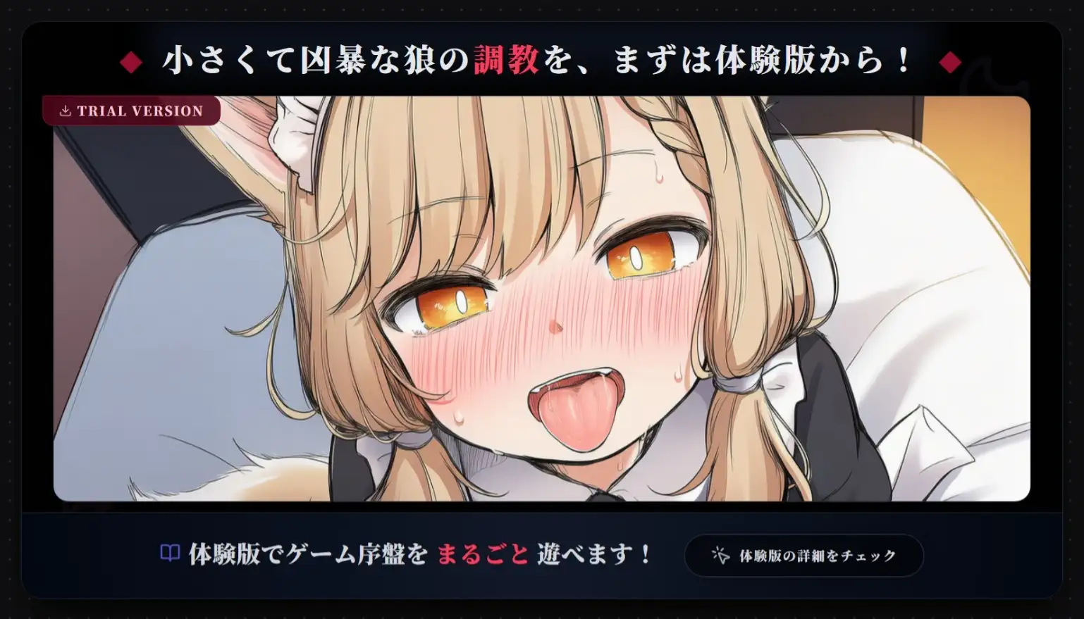 图片[2]-x16268小小凶狼的驯养方法  官方中文 【PC/810M/新作】-ACG畅游网