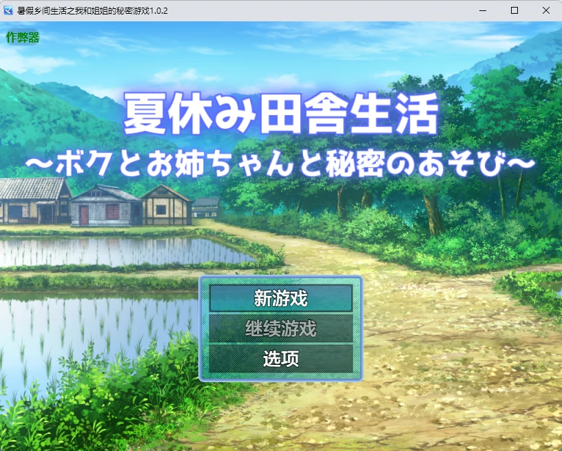 x8588暑假乡间生活之我和姐姐的秘密游戏 v1.0.2 AI汉化版【PC+安卓/1.82G】-ACG畅游网
